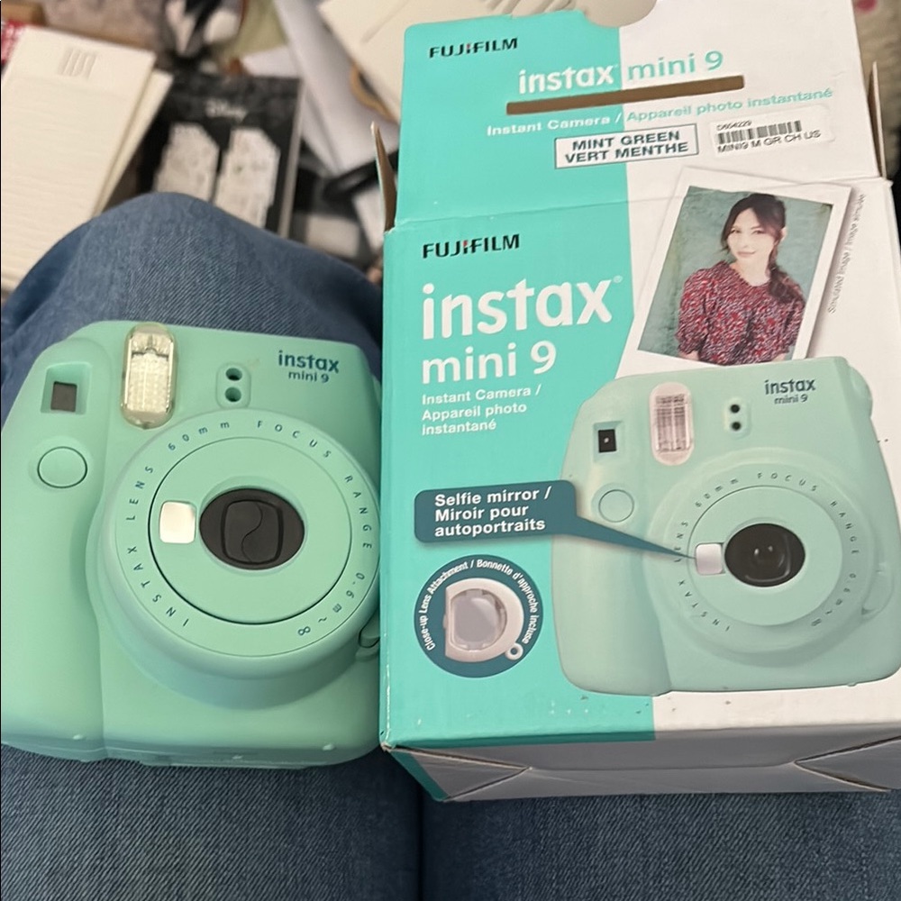 Fujifilm Instax Mini 9 Mint Green Instant Camera